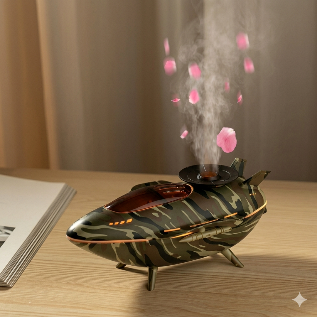 Spaceship Humidifier for Sleep & Relaxation