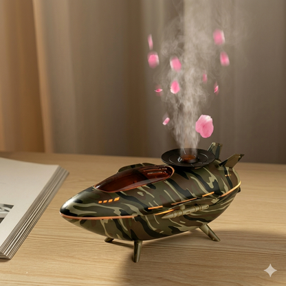 Spaceship Humidifier for Sleep & Relaxation