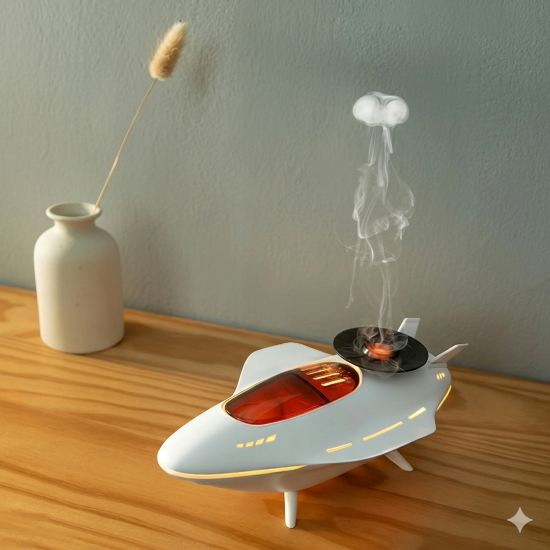 Spaceship Humidifier for Sleep & Relaxation